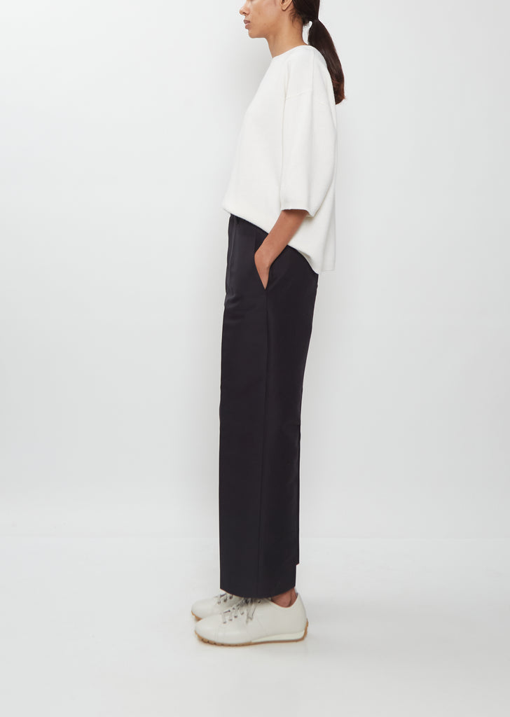 Port Cotton Duchesse Slim Pants