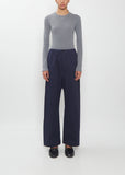 Pinot Winter Cotton Pants — Dark Navy
