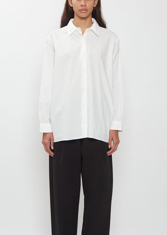 Naomi Light Cotton Shirt — White