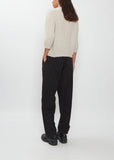 Momo Cashmere Silk Sweater — Storm