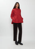 Haloe Chalk Poplin Shirt