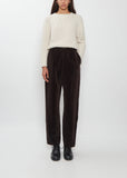 Long Chasse Velvet Pant