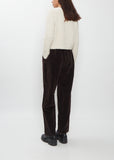 Long Chasse Velvet Pant