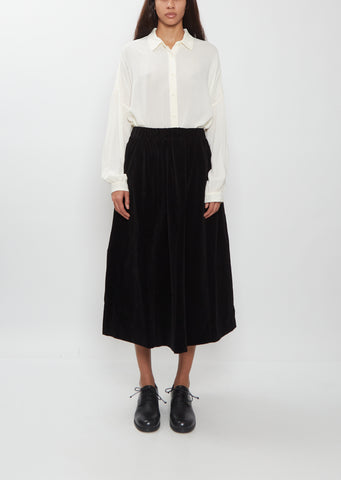 Ghosty Mid Velvet Skirt