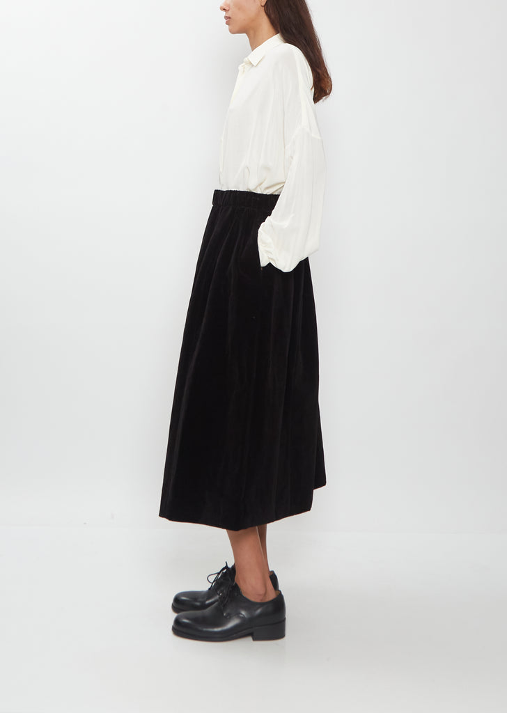 Ghosty Mid Velvet Skirt