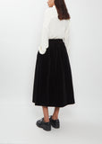 Ghosty Mid Velvet Skirt