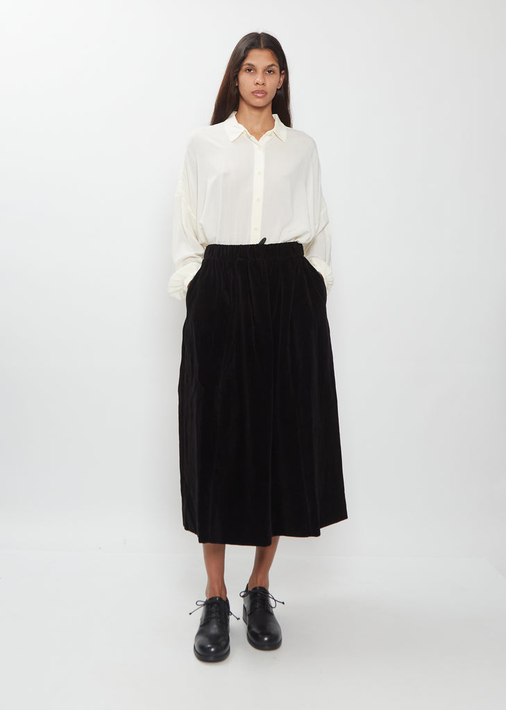 Ghosty Mid Velvet Skirt
