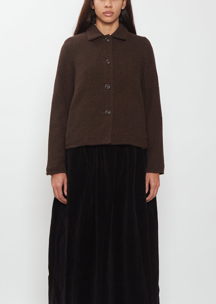 Pwet Pin Check Jacket