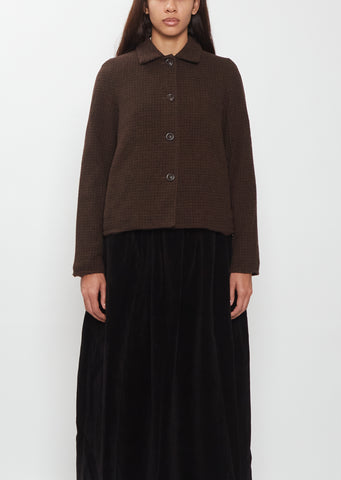 Pwet Pin Check Jacket