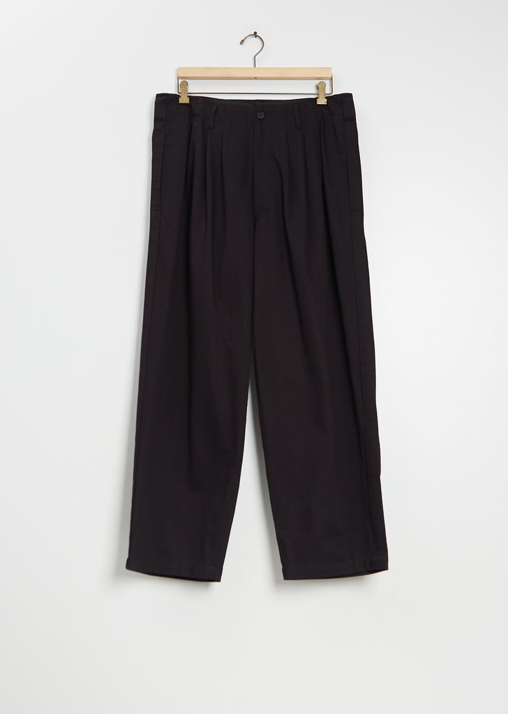 Side Tape Cotton Pants