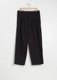 Side Tape Cotton Pants