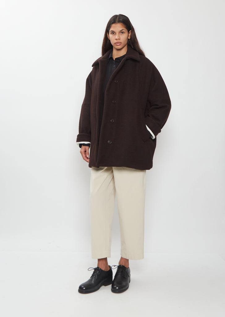 Triangle Cashmere Coat