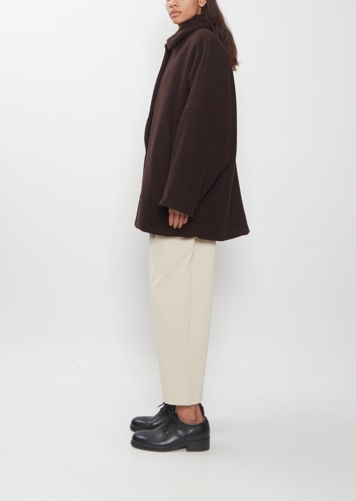 Triangle Cashmere Coat