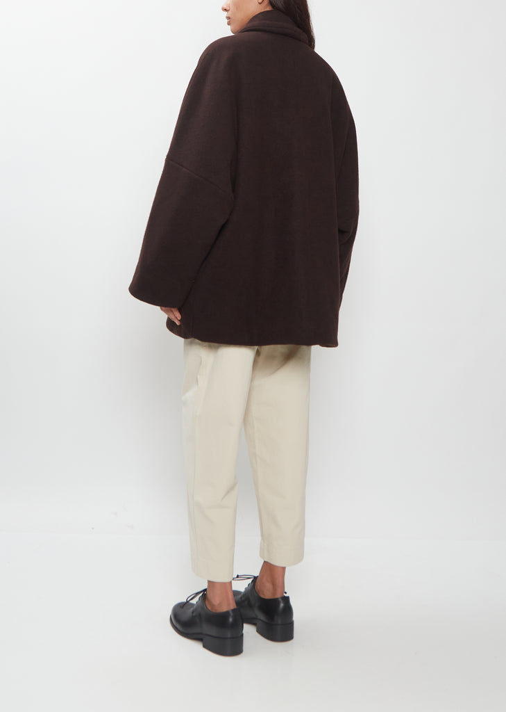 Triangle Cashmere Coat