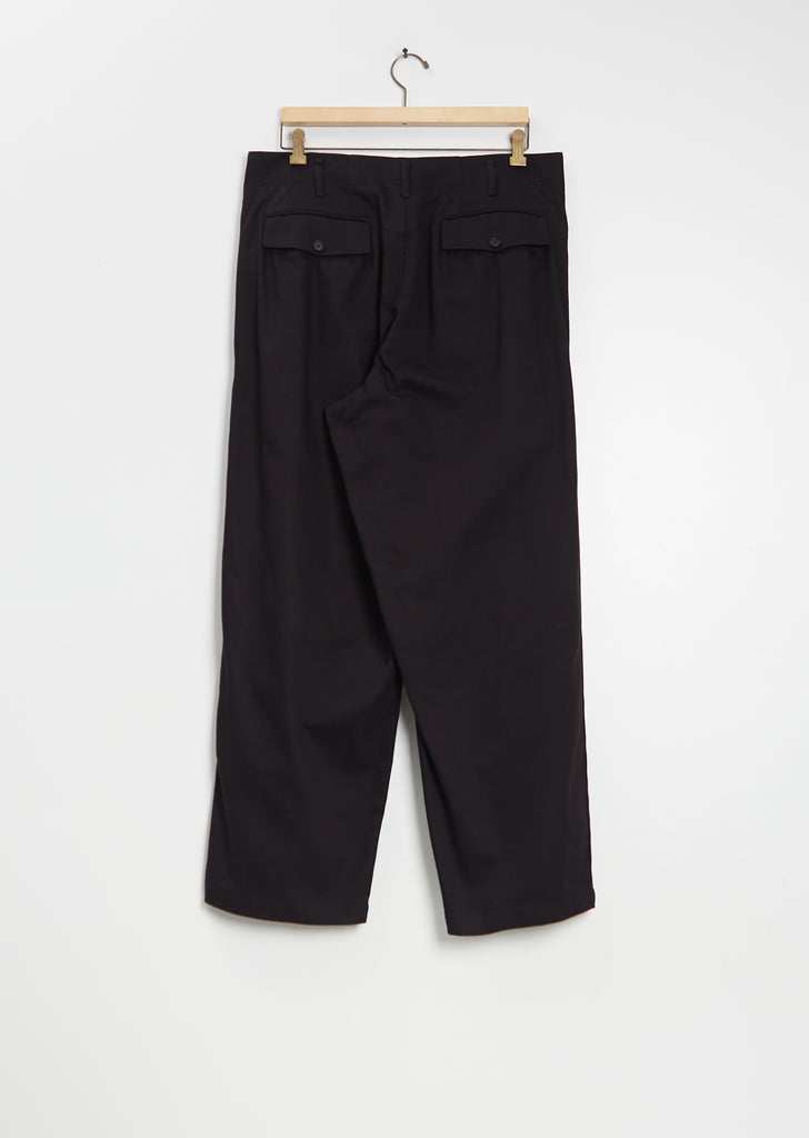 Side Tape Cotton Pants