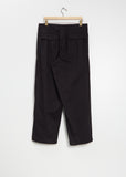 Side Tape Cotton Pants