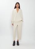 Johnny Cashmere Sweater — Chalk