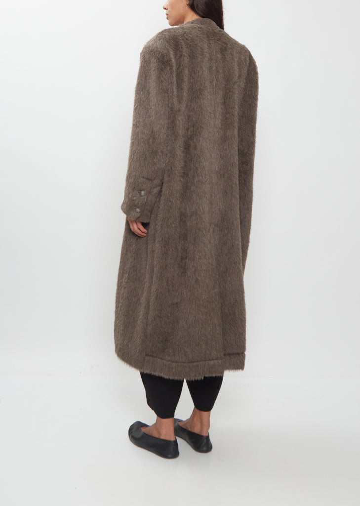 Suri Alpaca Shoulders Coat
