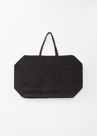 Washed Canvas 6 Pockets Boston Bag, Large