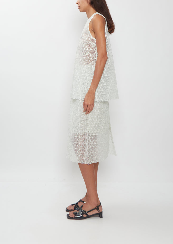 Bria Embroidered Skirt
