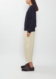Silk Cashmere Alpaca Crewneck Sweater