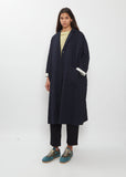 Wool-Cotton Blend Overcoat