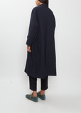 Wool-Cotton Blend Overcoat