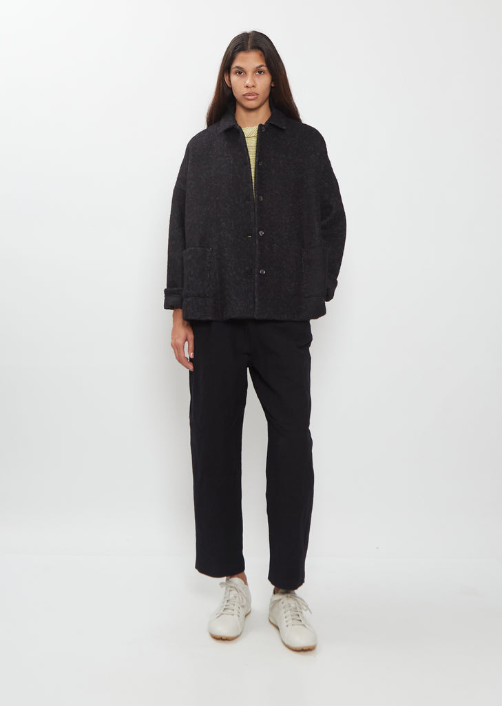 Cotton Wool Herringbone Jacket