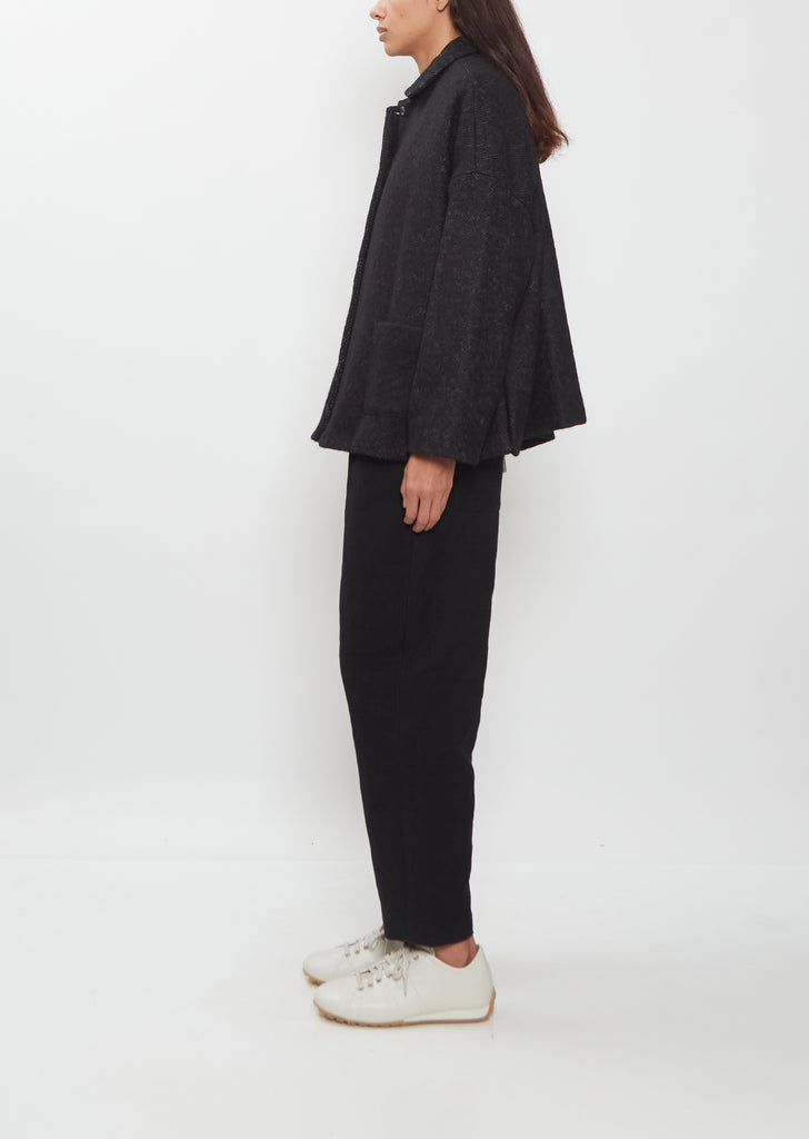 Cotton Wool Herringbone Jacket