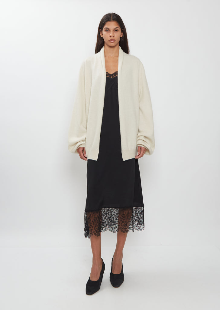 Gypsy Cashmere Cardigan — Chalk