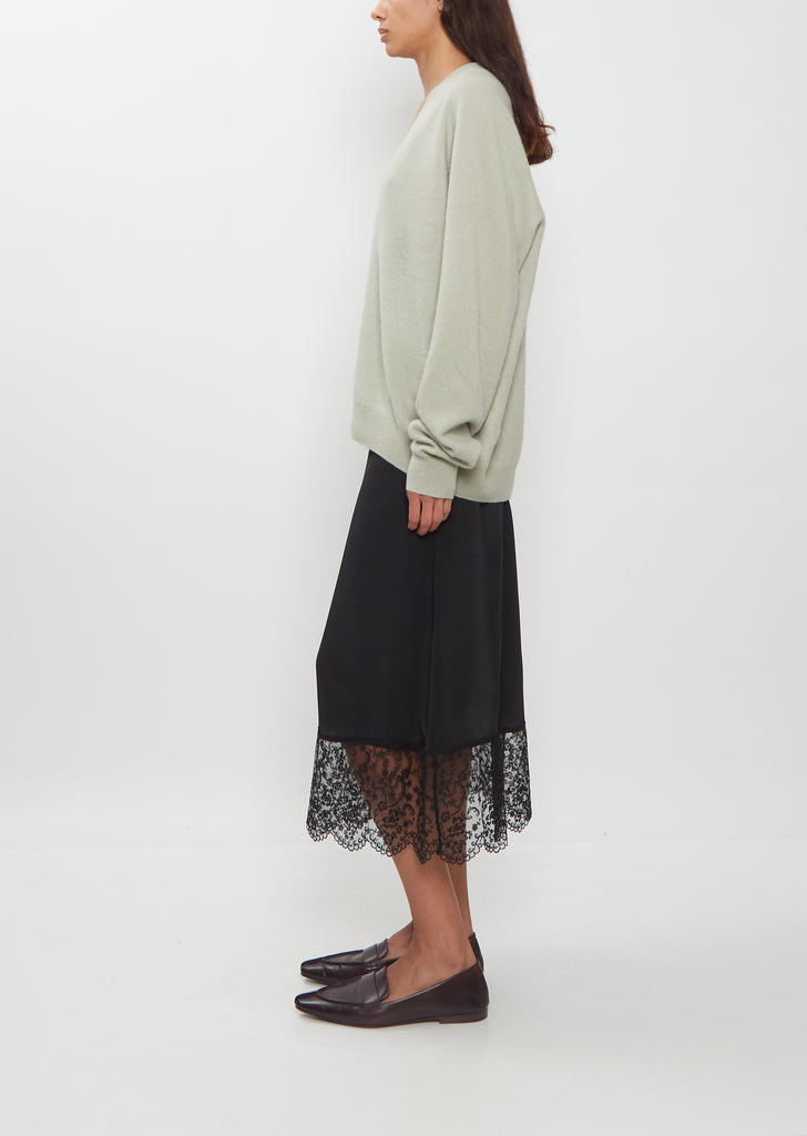 Johnny Cashmere Sweater — Sage