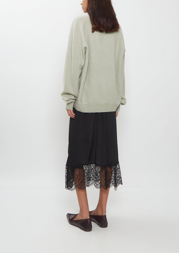 Johnny Cashmere Sweater — Sage