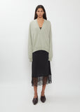 Johnny Cashmere Sweater — Sage