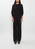 Pleated Cashmere Pants