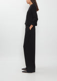 Pleated Cashmere Pants