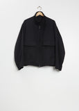 Tab Collar Wool Blouson