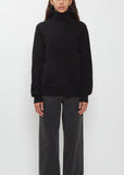 Mini High-Neck Baby Cashmere Sweater