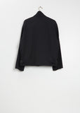 Tab Collar Wool Blouson
