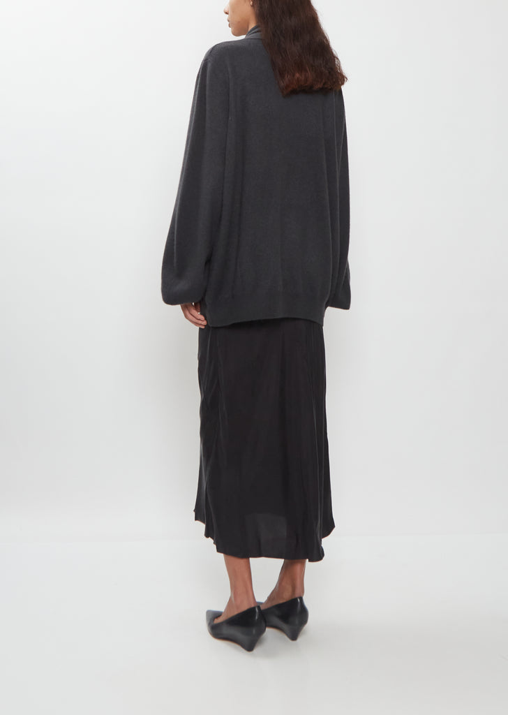 Gypsy Cashmere Cardigan — Charcoal