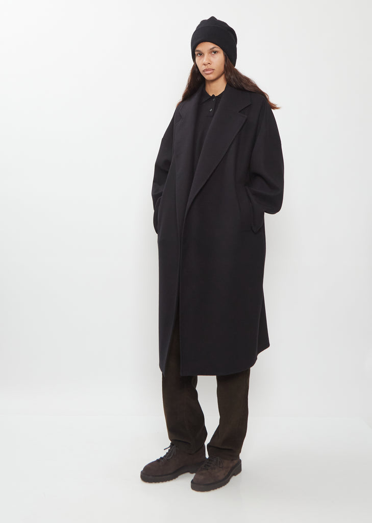 Cashmere Beanie — Black