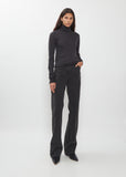 Mini High-Neck Cashmere Sweater