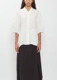 Curved Sleeve Top