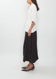 Curved Sleeve Top
