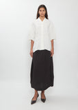 Curved Sleeve Top