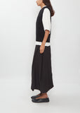 Wool Cashmere Vest — Black