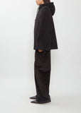 Wool Mohair Hooded Jacket