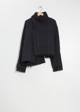 Gathered Wool Jacket