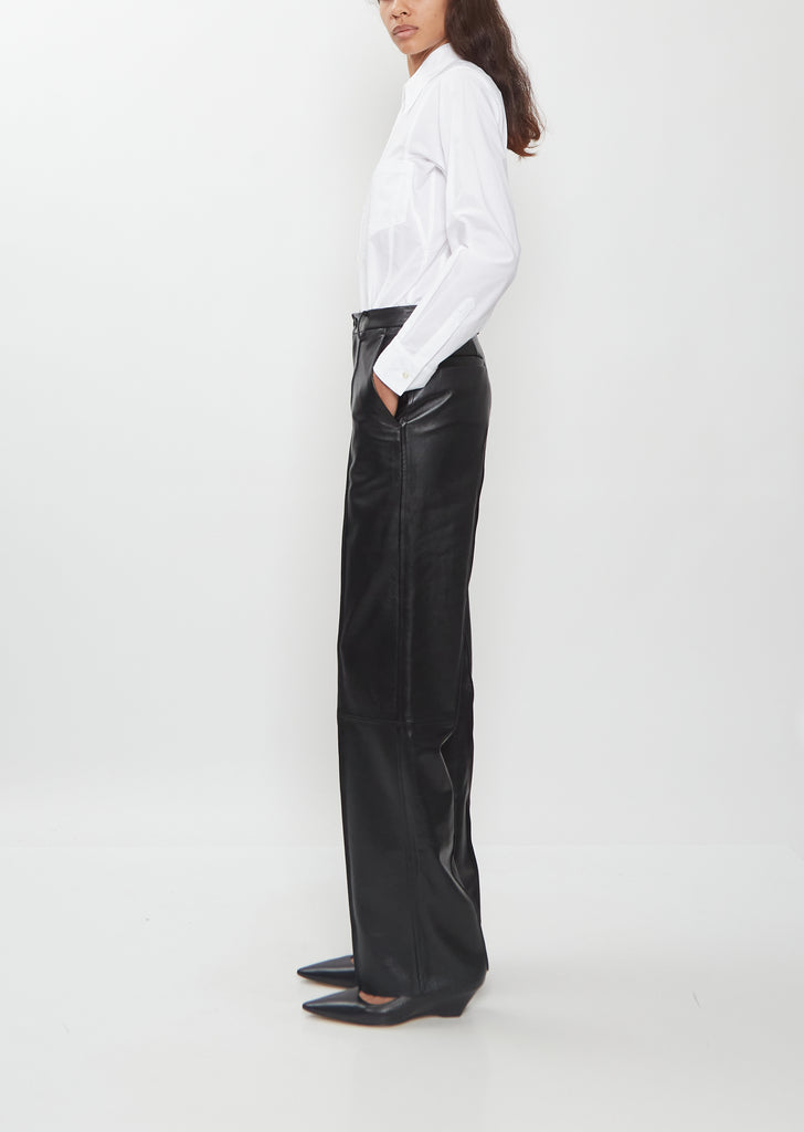 Leather Right Pants