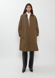 Linen Gabardine Kimono Coat