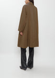 Linen Gabardine Kimono Coat